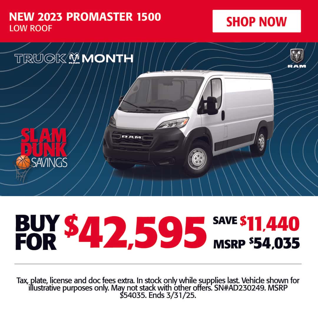 new vehicle specials