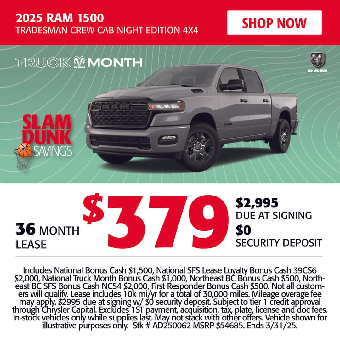 new vehicle specials
