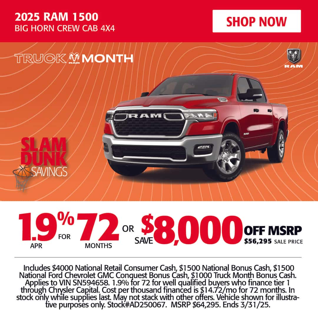 new vehicle specials