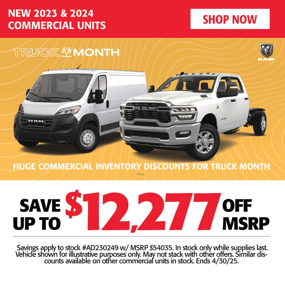 new vehicle specials