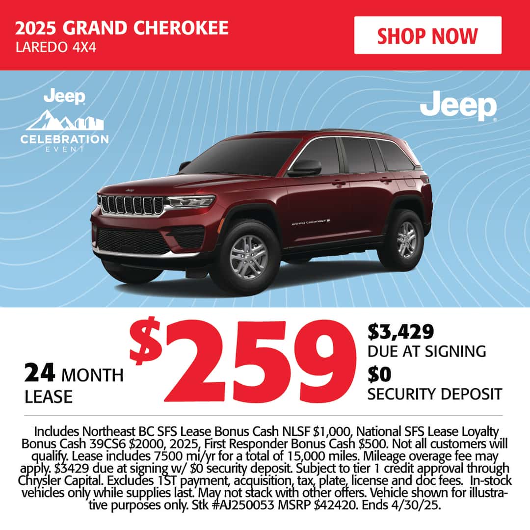 new vehicle specials