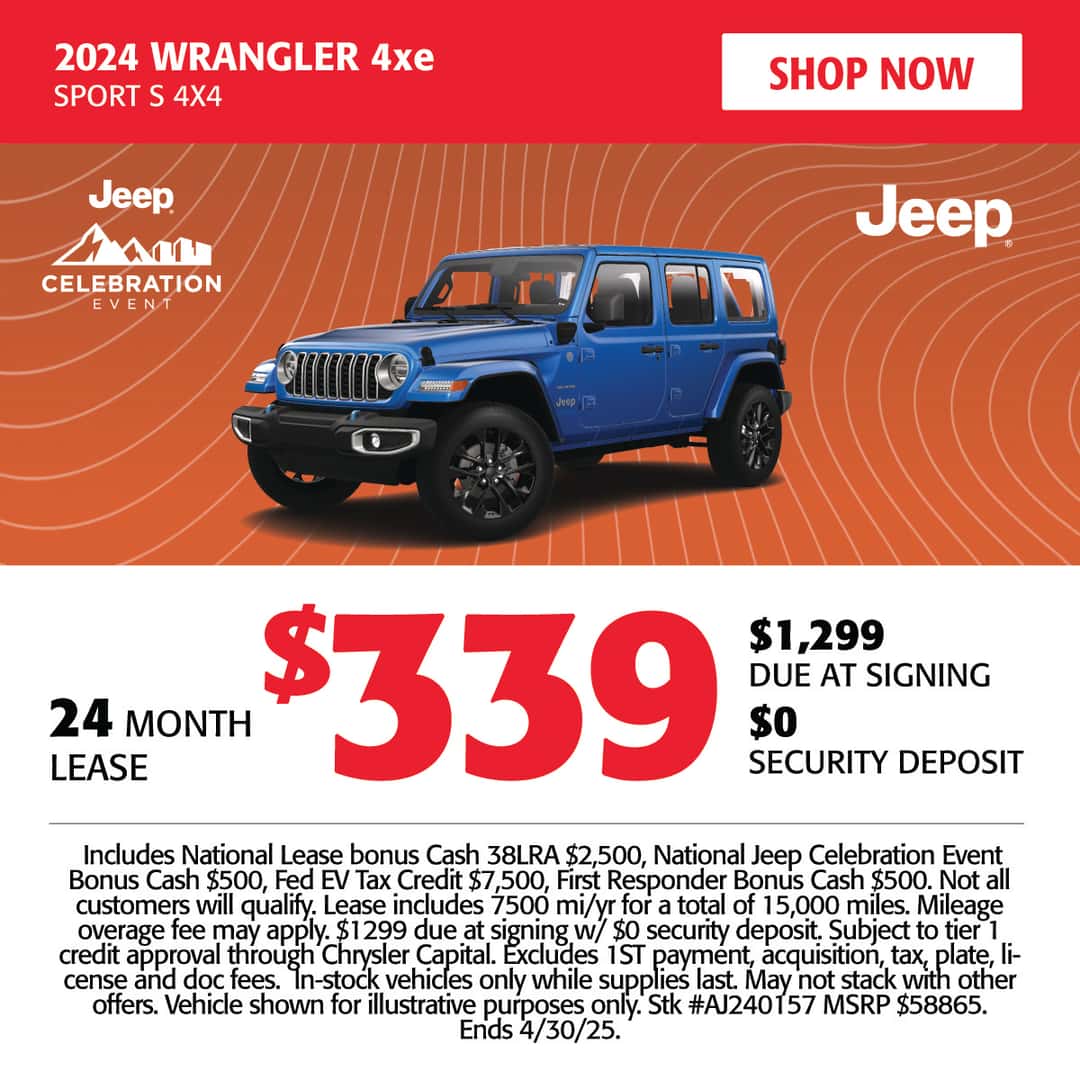 new vehicle specials
