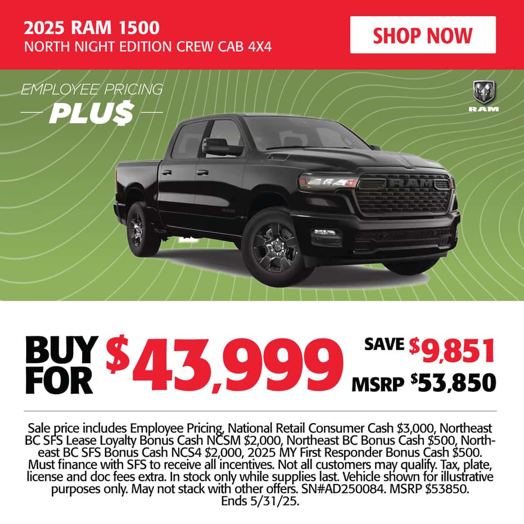 new vehicle specials