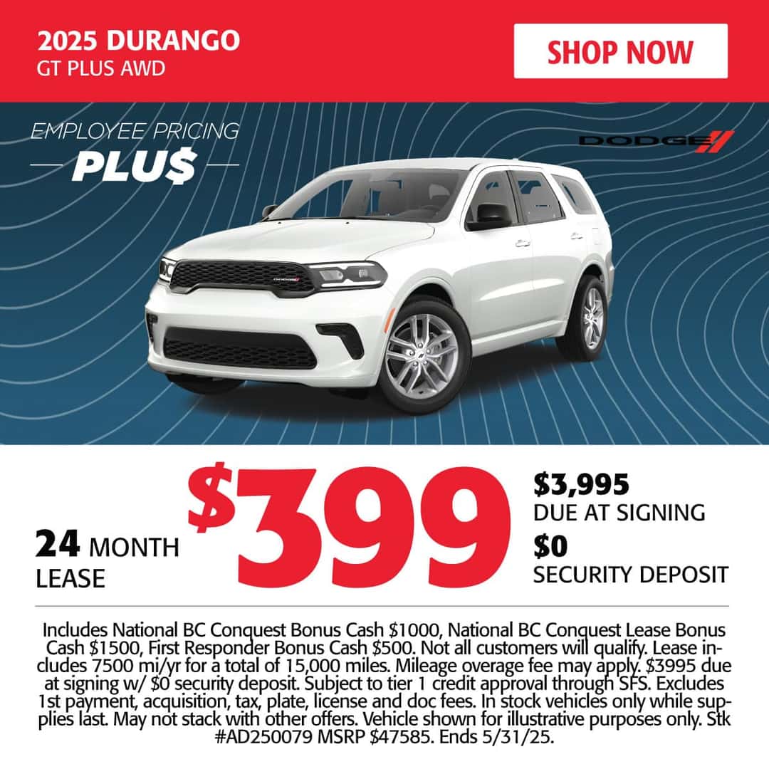 new vehicle specials