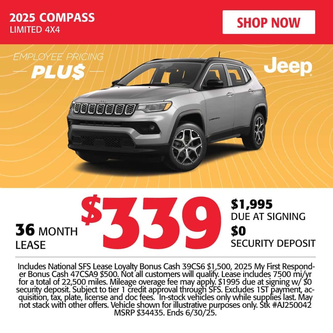 new vehicle specials