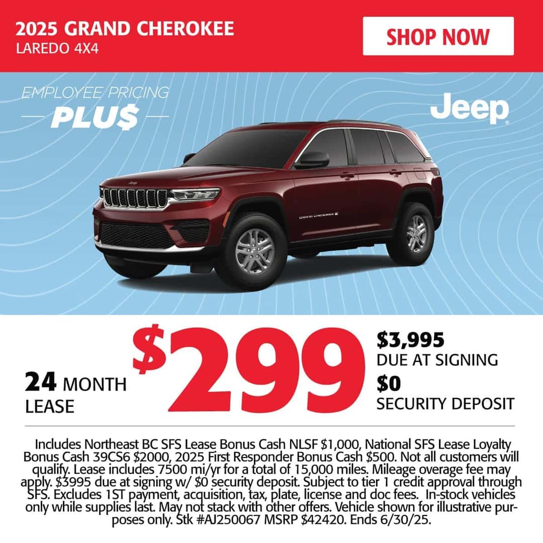 new vehicle specials
