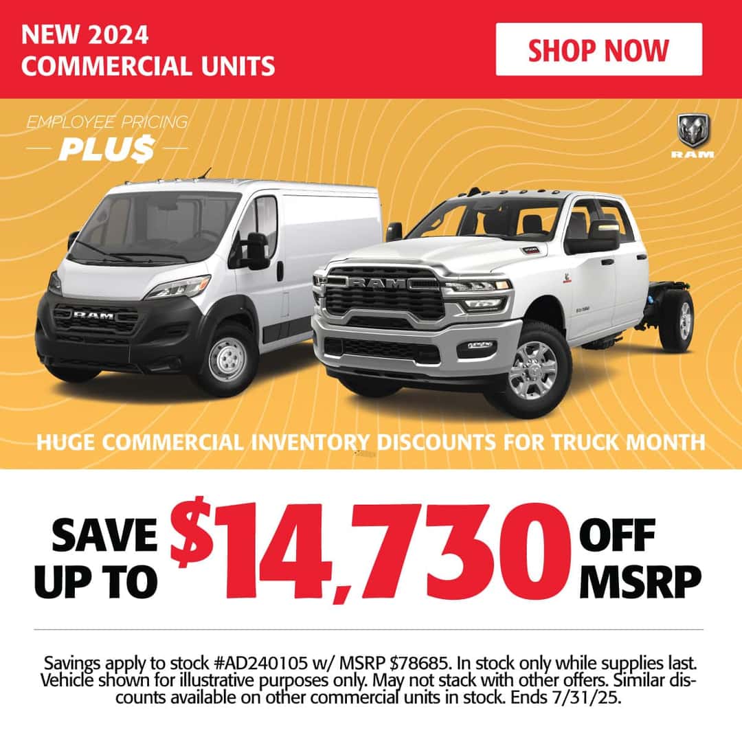 new vehicle specials