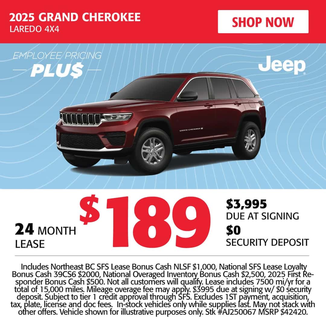 new vehicle specials