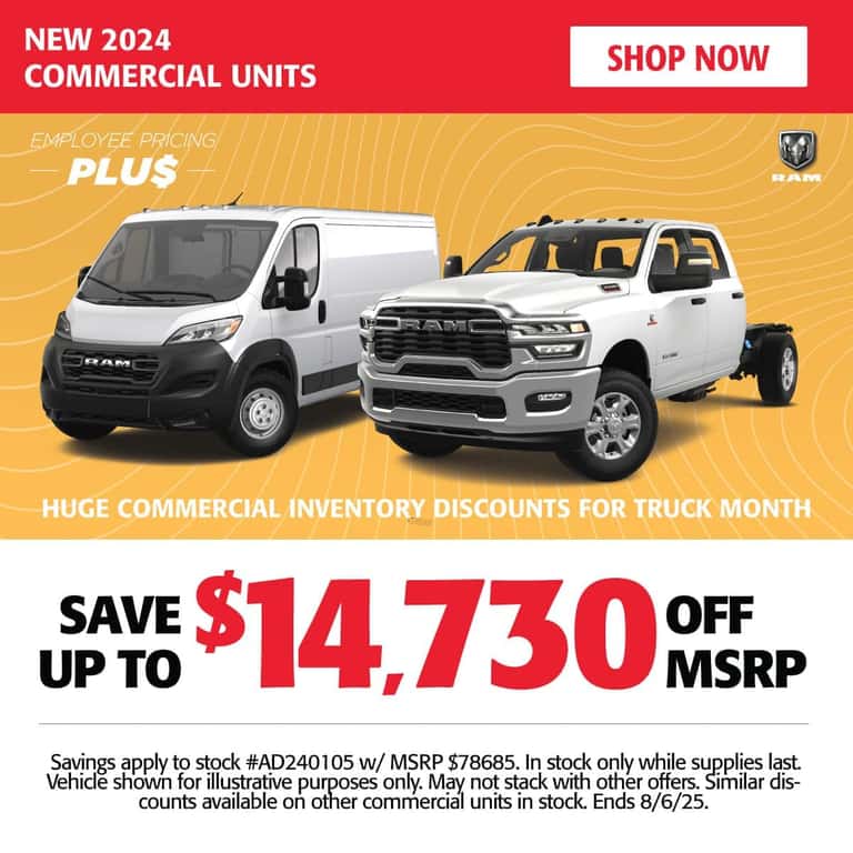 new vehicle specials