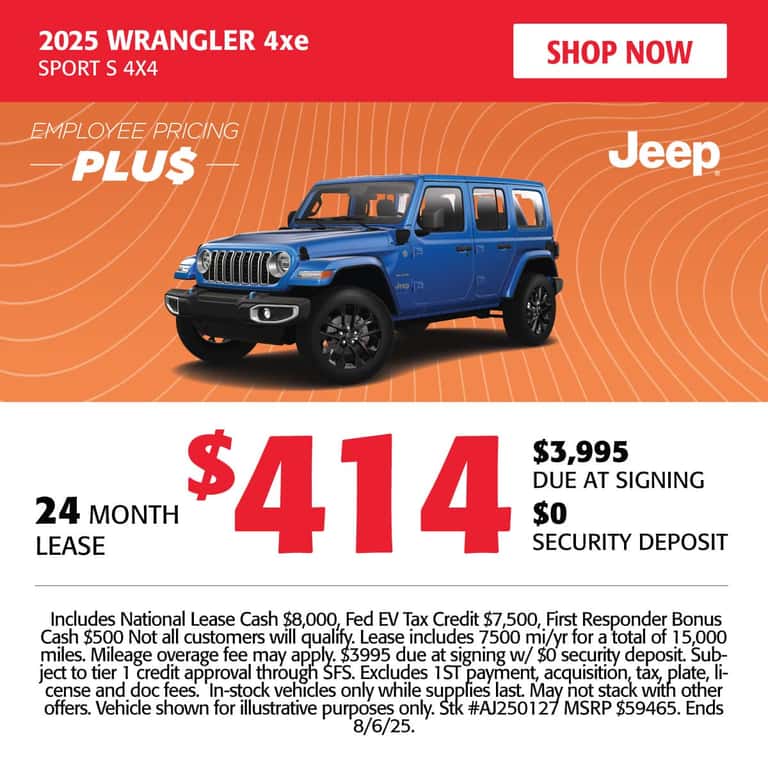 new vehicle specials