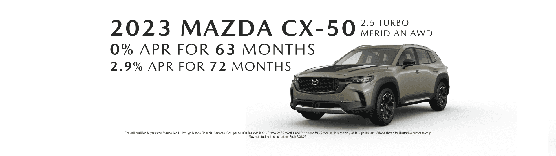 Mar 2023 Mazda CS Slides_CX-50 APR