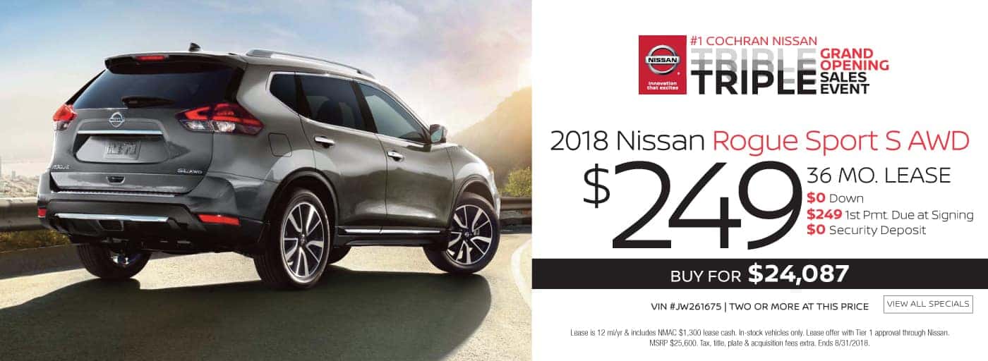 nissan rogue special offers