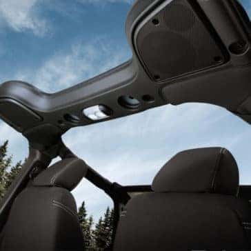 2018 Jeep Wrangler JK looking Up