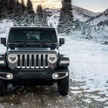2018 Jeep Wrangler In Snow
