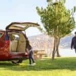 2020 Chrysler Pacifica red trunk open