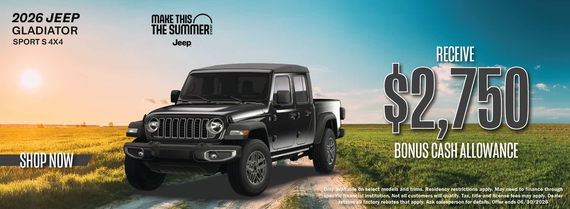 2026 Jeep Gladiator