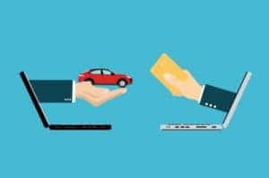 Online Car Buying Clip Art 