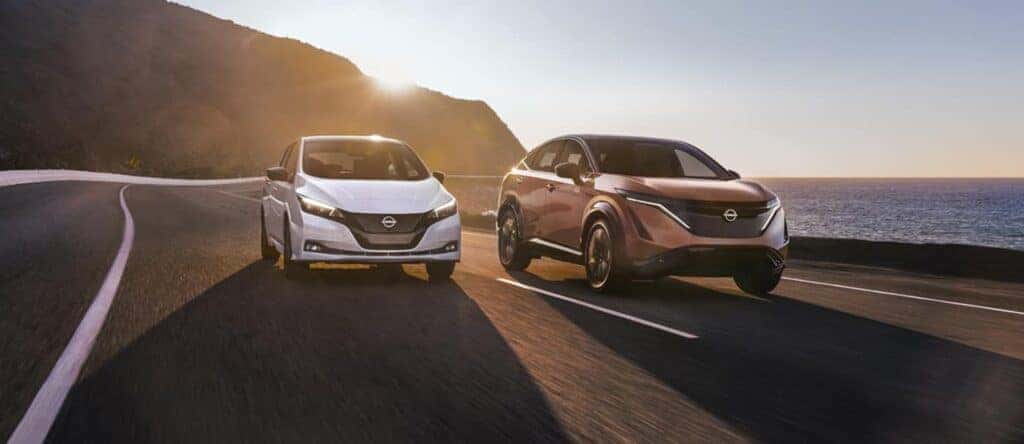 Nissan Leaf And Ariya