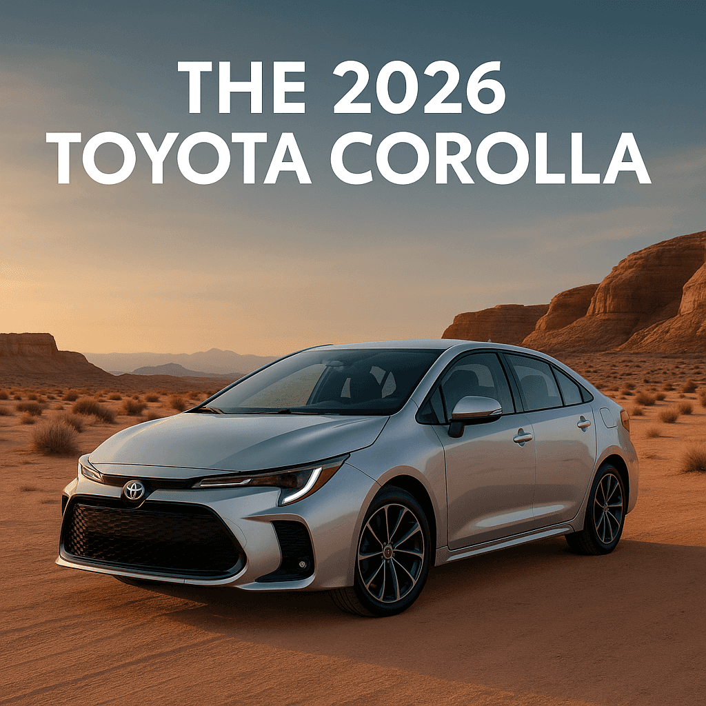 The 2026 Toyota Corolla: Smart, Efficient, and Surprisingly Refined