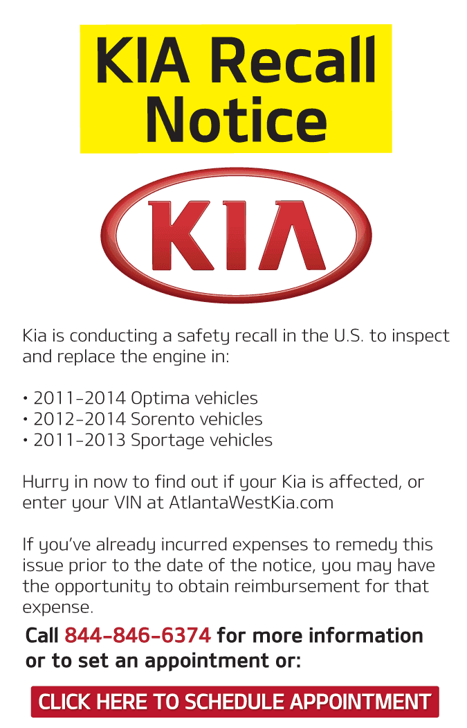 Kia Optima Engine Recall