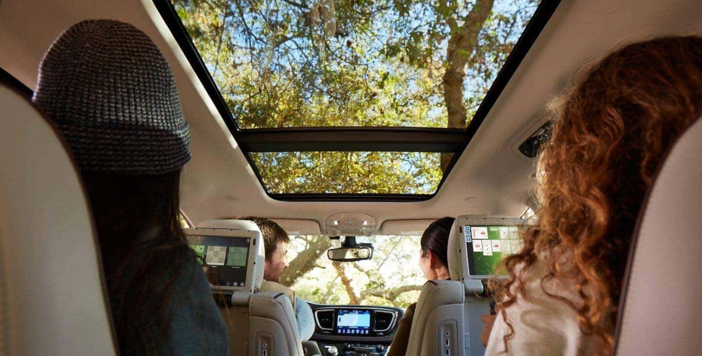 2018 Chrysler Pacifica Interior Backseat View