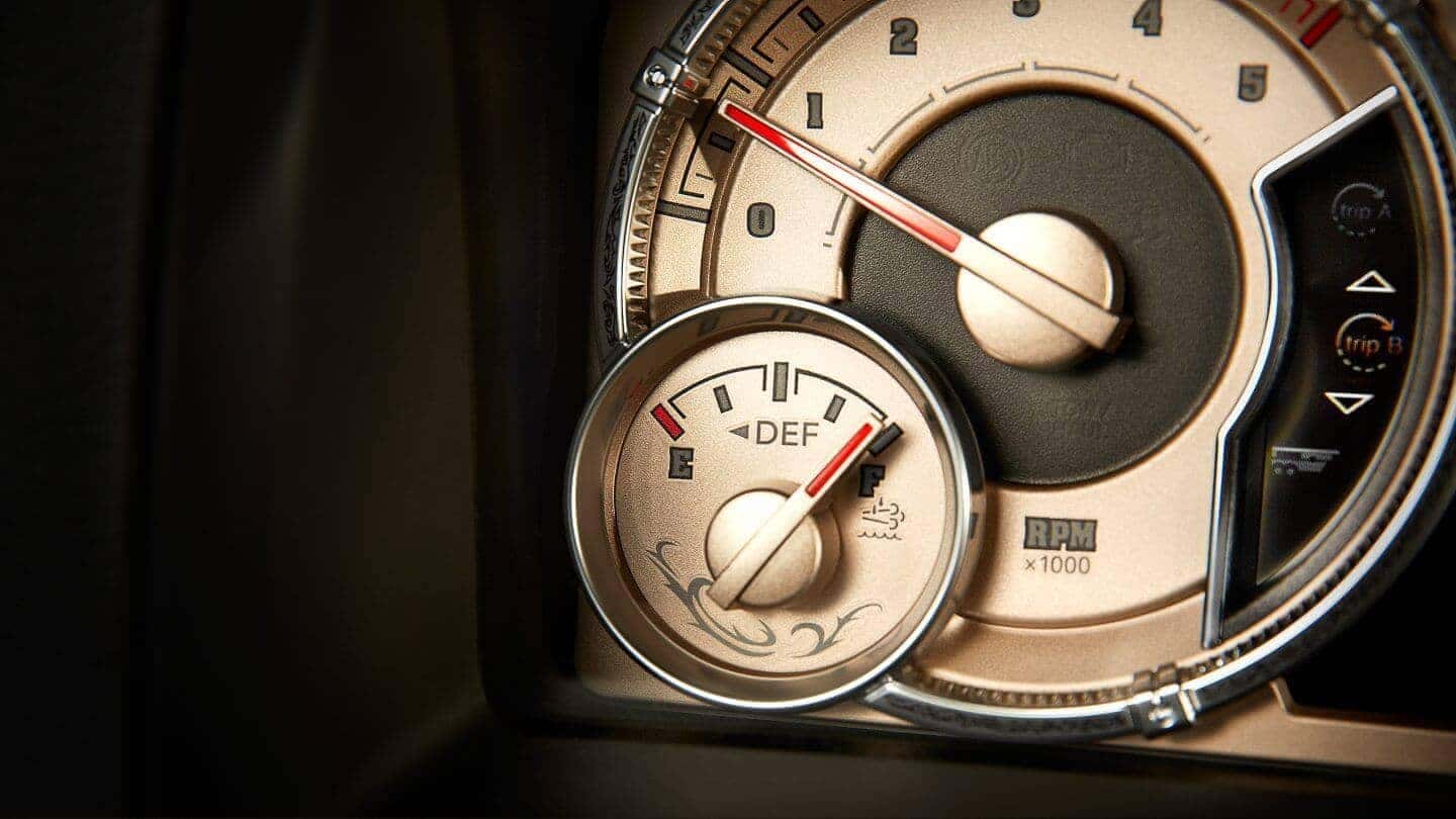2018 Ram 1500 guages