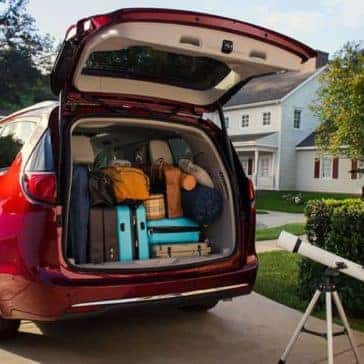 2019 Chrysler Pacifica cargo space
