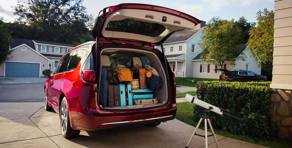 2019 Chrysler Pacifica cargo space