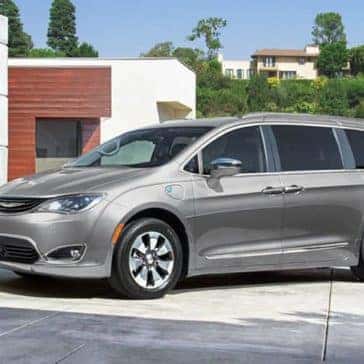 2019 Chrysler Pacifica in driveway