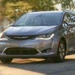 2019 Chrysler Pacifica on the road