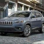 2019 Jeep Cherokee Latitude on brick road