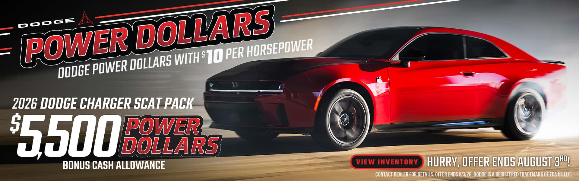 Dodge-CHARGER-CASH-JULY-POWER-DOLLAR