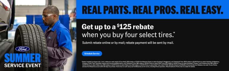 summer service event tires