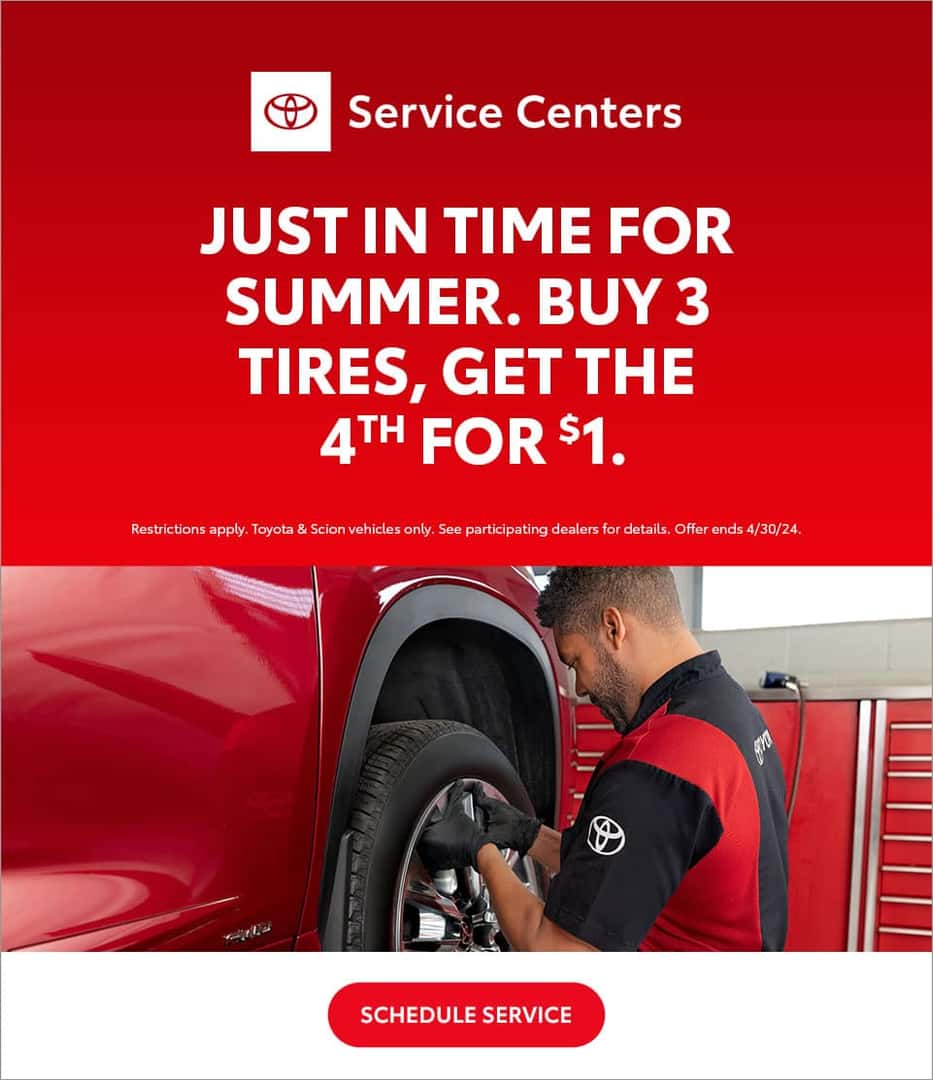 Baxter Toyota Schedule Service