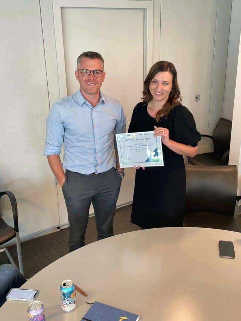 Bill Jacobs Auto Group congratulates Kelly on her Certificate of Achievement