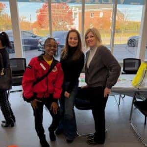 team members and an AmeriCorps member