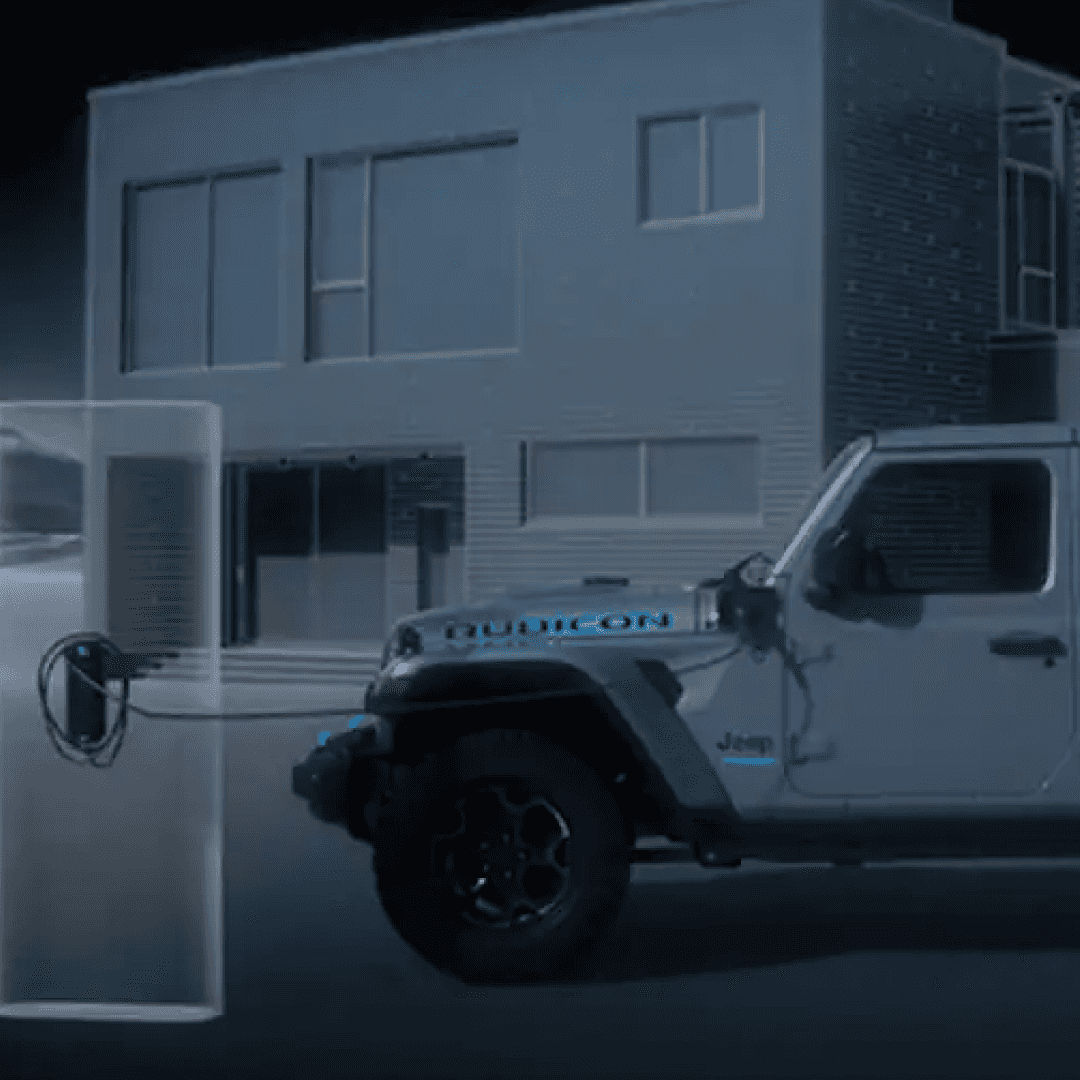Jeep Wrangler 4xe charging