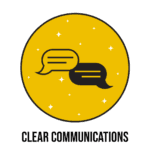 Clear Communications Name Icon