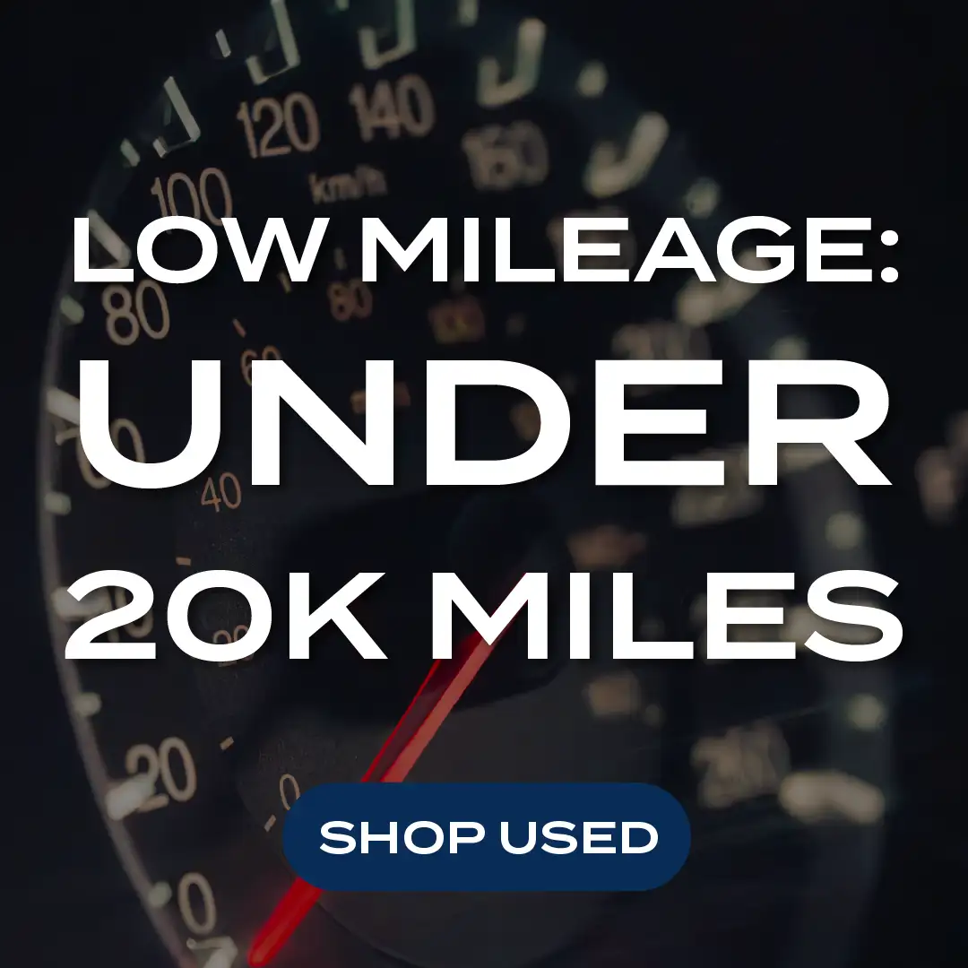 Low Mileage: Under 20k Miles