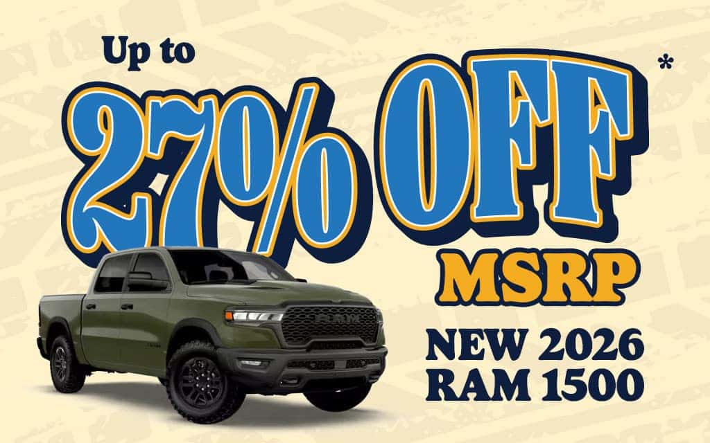 Select New 2026 RAM 1500
