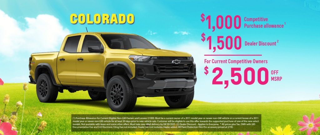 Colorado Savings!