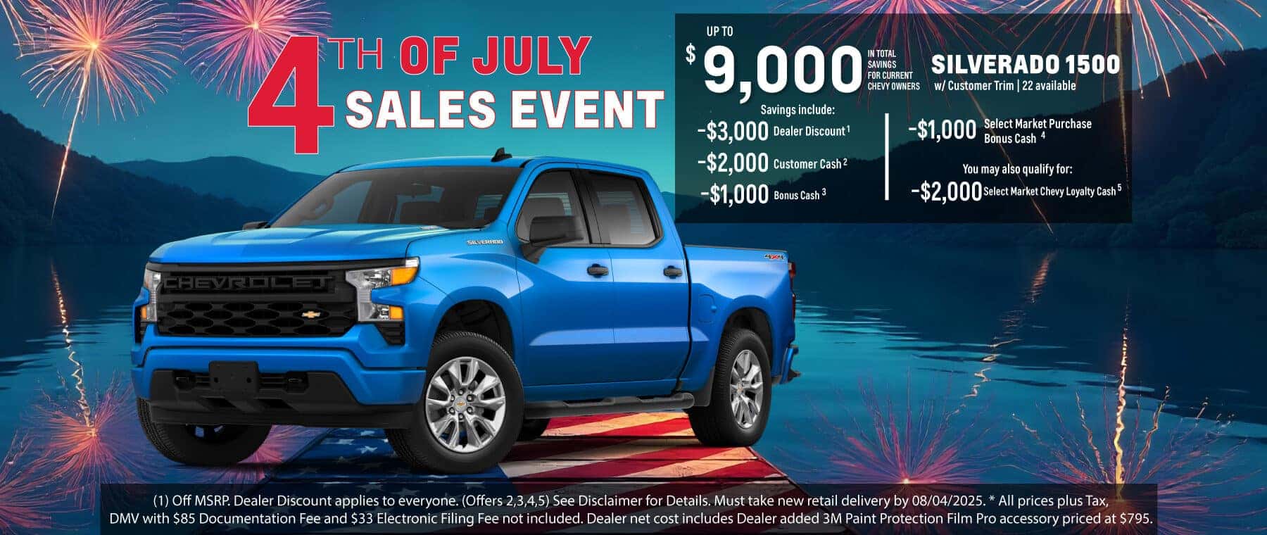 4th of July Savings - Silverado