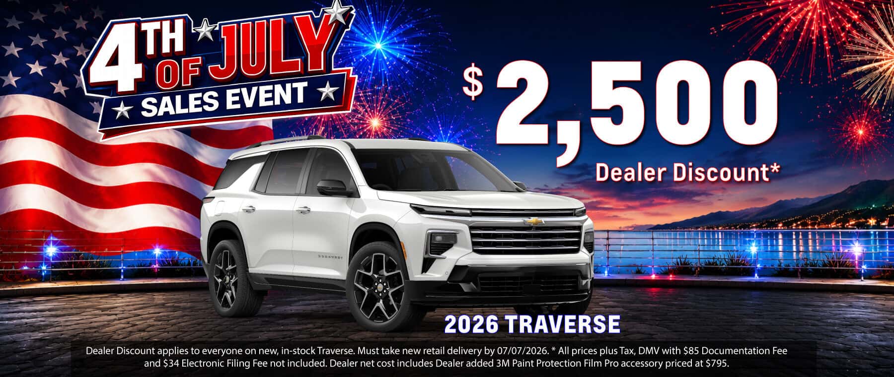 $2500 Dealer Discount - View Traverse Inventory