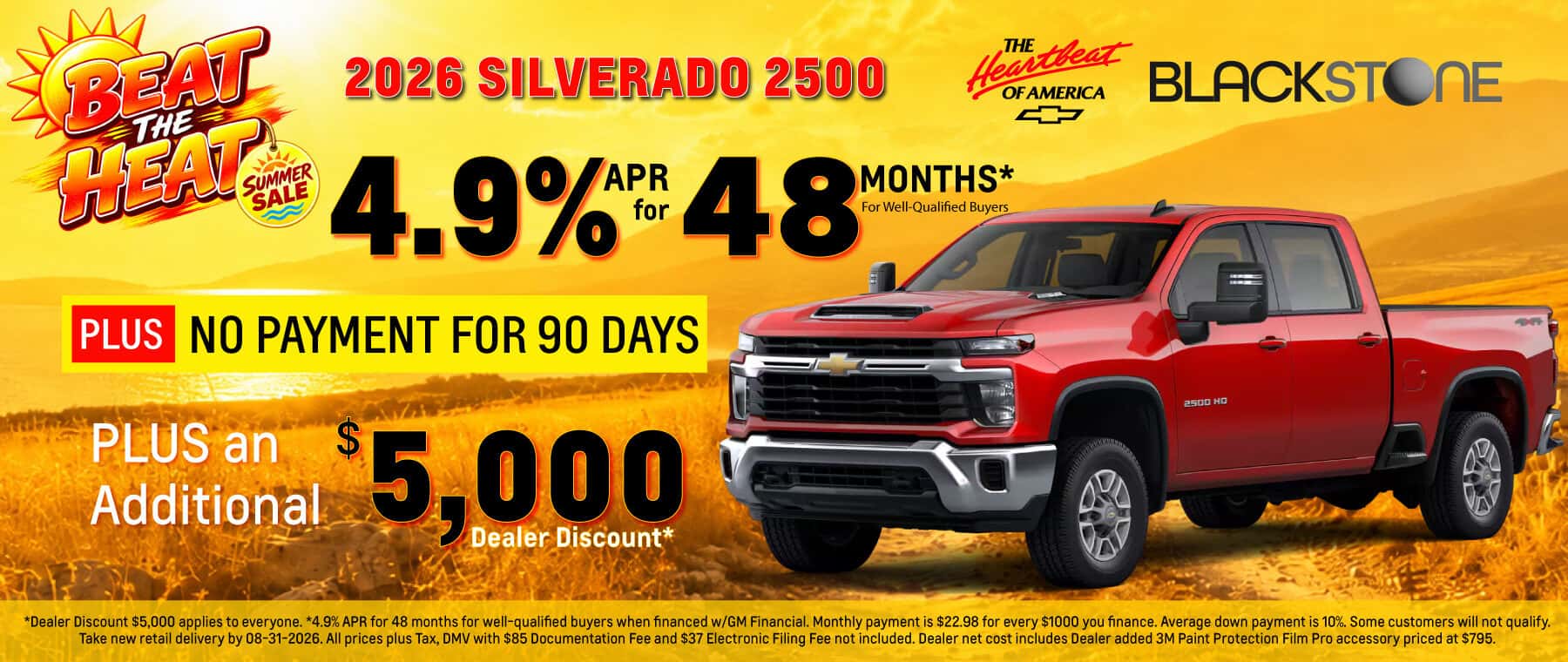 Beat the Heat Summer Sale - View Chevrolet Silverado 2500 Inventory