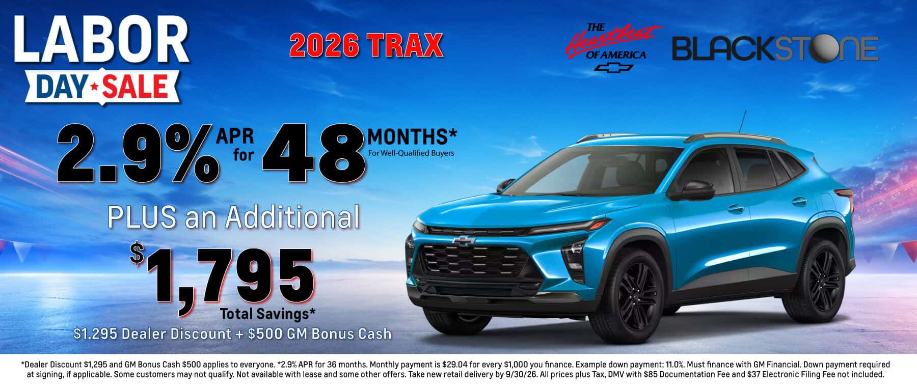 Labor Day Sale - View Chevrolet Trax Inventory