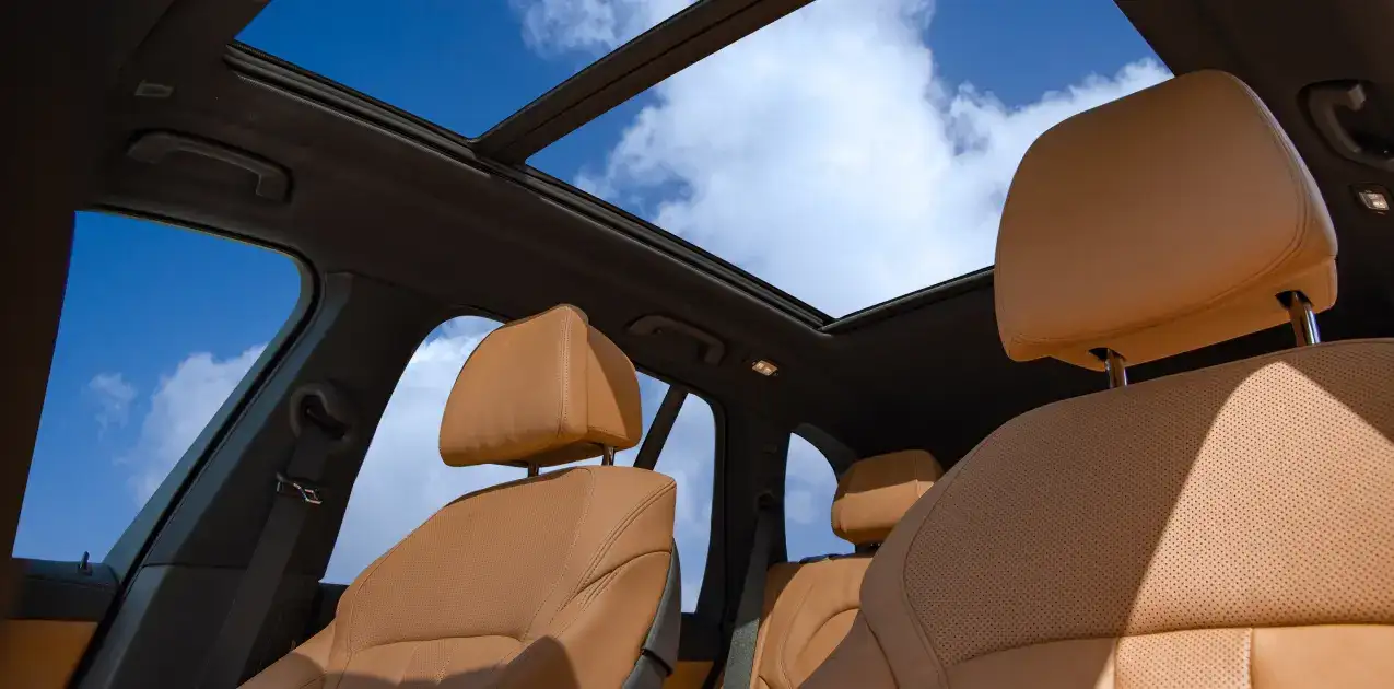 BMW interior shot