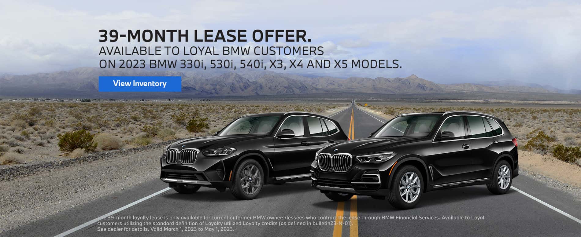 39 Month Lease Offer for Loyal BMW Customers