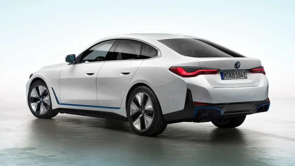 New BMW i4 Rear