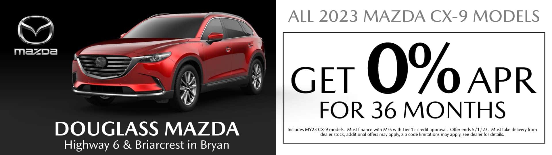 New & Used Mazda Vehicles in Bryan Douglass Mazda