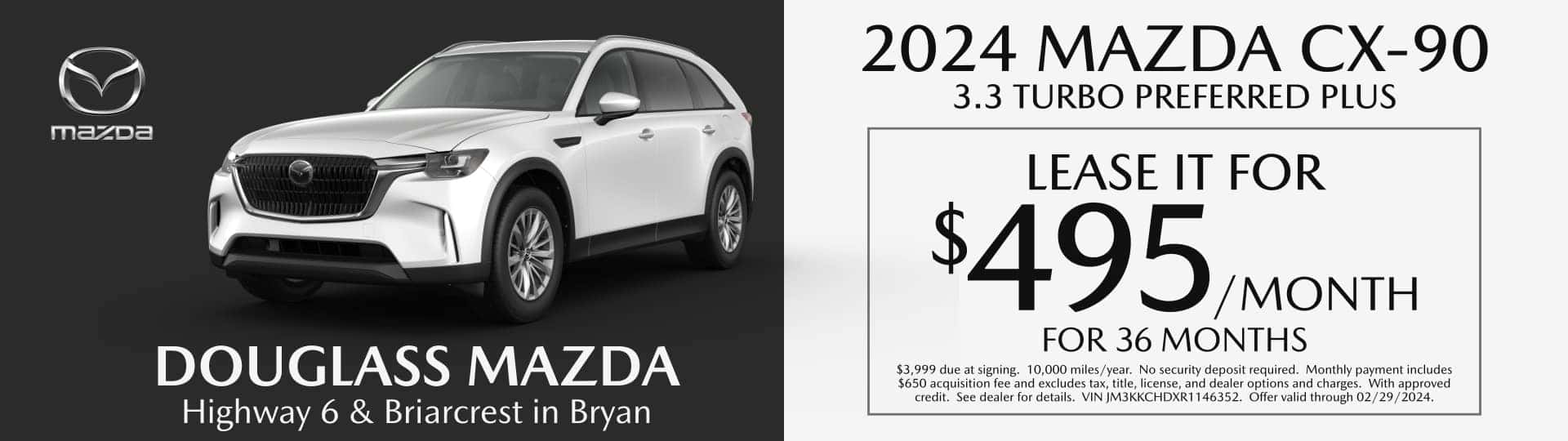 New & Used Mazda Vehicles in Bryan Douglass Mazda